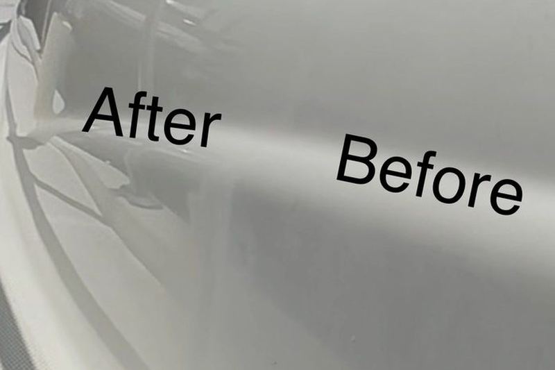 Resurgence, our correction for heavily oxidised gelcoat.